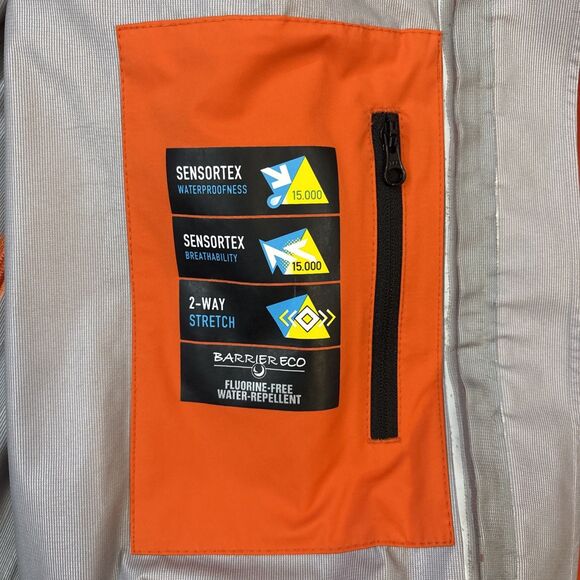 Volkl Ski Jacket Volkl Rain Jacket Hoodie Medium - Picture 14 of 16